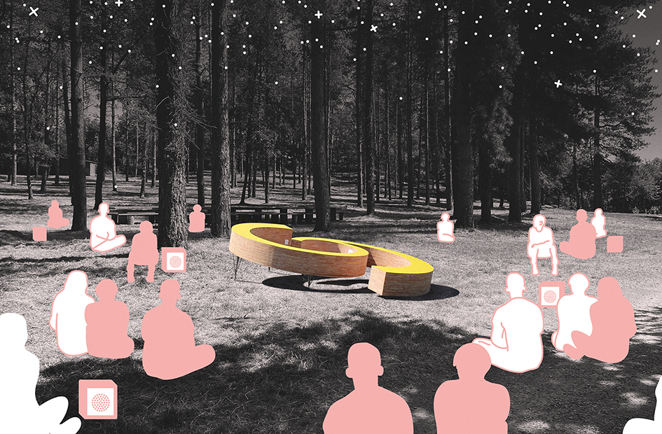 Le Théâtre dans la Forêt • Émilie Le Borgne - VISITE D'EXPOSITION suivie de VEILLÉE RADIORAMA