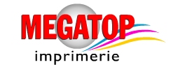 Logo MEGATOP Imprimerie